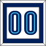 Villanova Basketball Number - Home White (2005-2007) - Single Mat 1