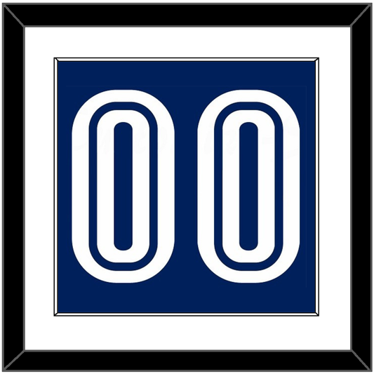 Villanova Basketball Number - Road Blue (2005-2007) - Essential Tier 1