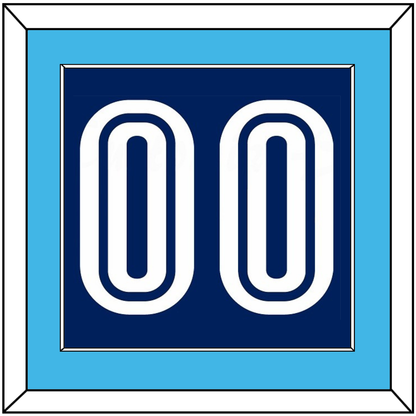 Villanova Basketball Number - Road Blue (2005-2007) - Essential Tier 2