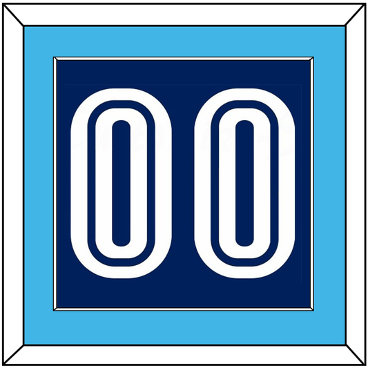 Villanova Basketball Number - Road Blue (2005-2007) - Essential Tier 2