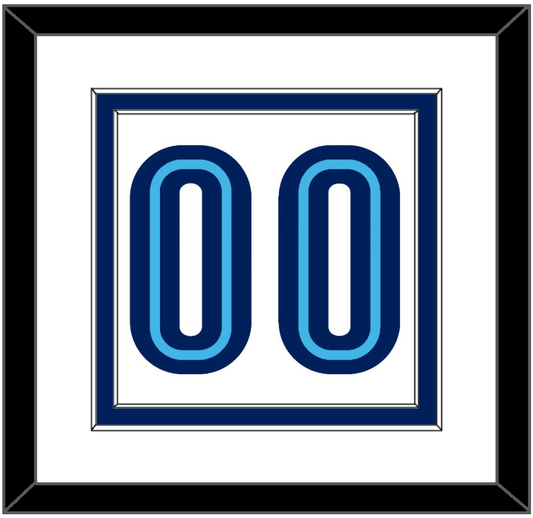 Villanova Basketball Number - Home White (2005-2007) - Signature Tier 1