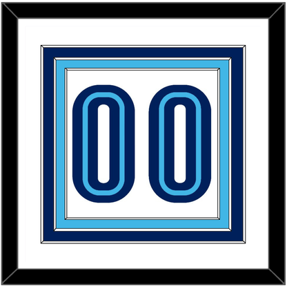 Villanova Basketball Number - Home White (2005-2007) - Premier Tier 1