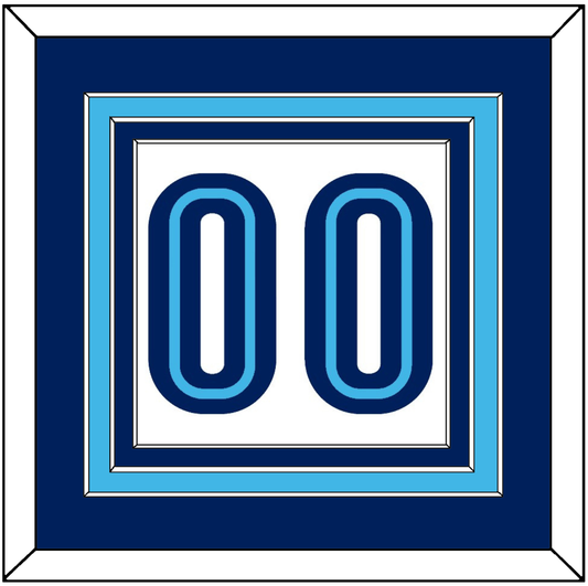 Villanova Basketball Number - Home White (2005-2007) - Premier Tier 2