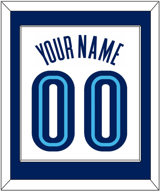 Villanova Basketball Name & Number - Home White (2005-2007) - Essential Tier 1