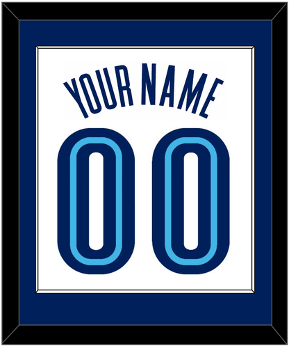 Villanova Basketball Name & Number - Home White (2005-2007) - Essential Tier 1