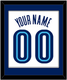 Villanova Basketball Name & Number - Home White (2005-2007) - Single Mat 1