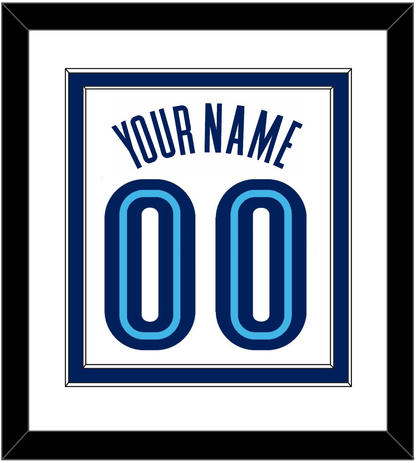 Villanova Basketball Name & Number - Home White (2005-2007) - Signature Tier 1