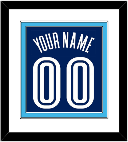 Villanova Basketball Name & Number - Road Blue (2005-2007) - Signature Tier 1