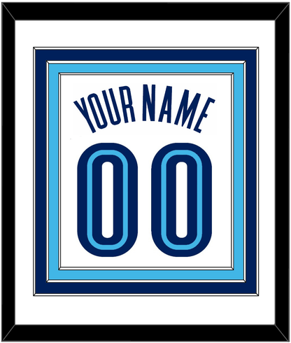 Villanova Basketball Name & Number - Home White (2005-2007) - Premier Tier 1