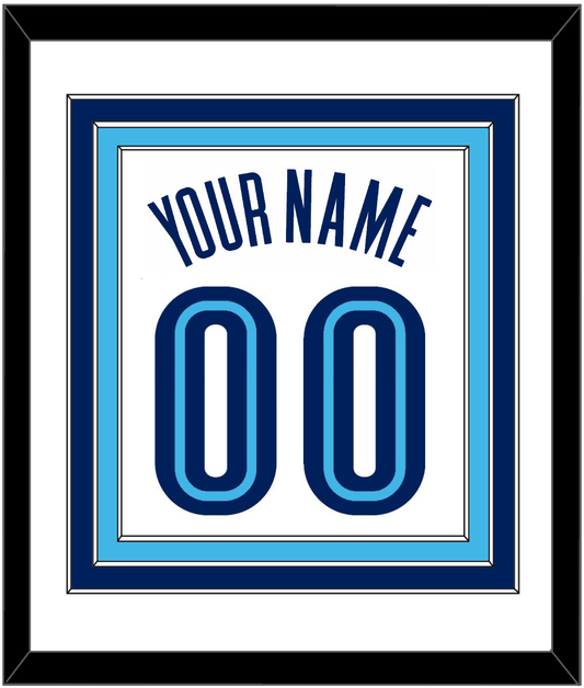 Villanova Basketball Name & Number - Home White (2005-2007) - Premier Tier 1