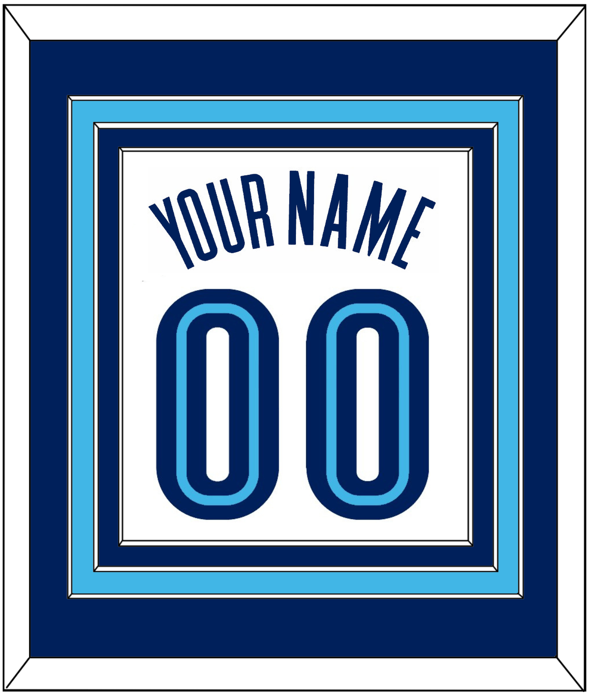 Villanova Name & Full-Size Number - Combined