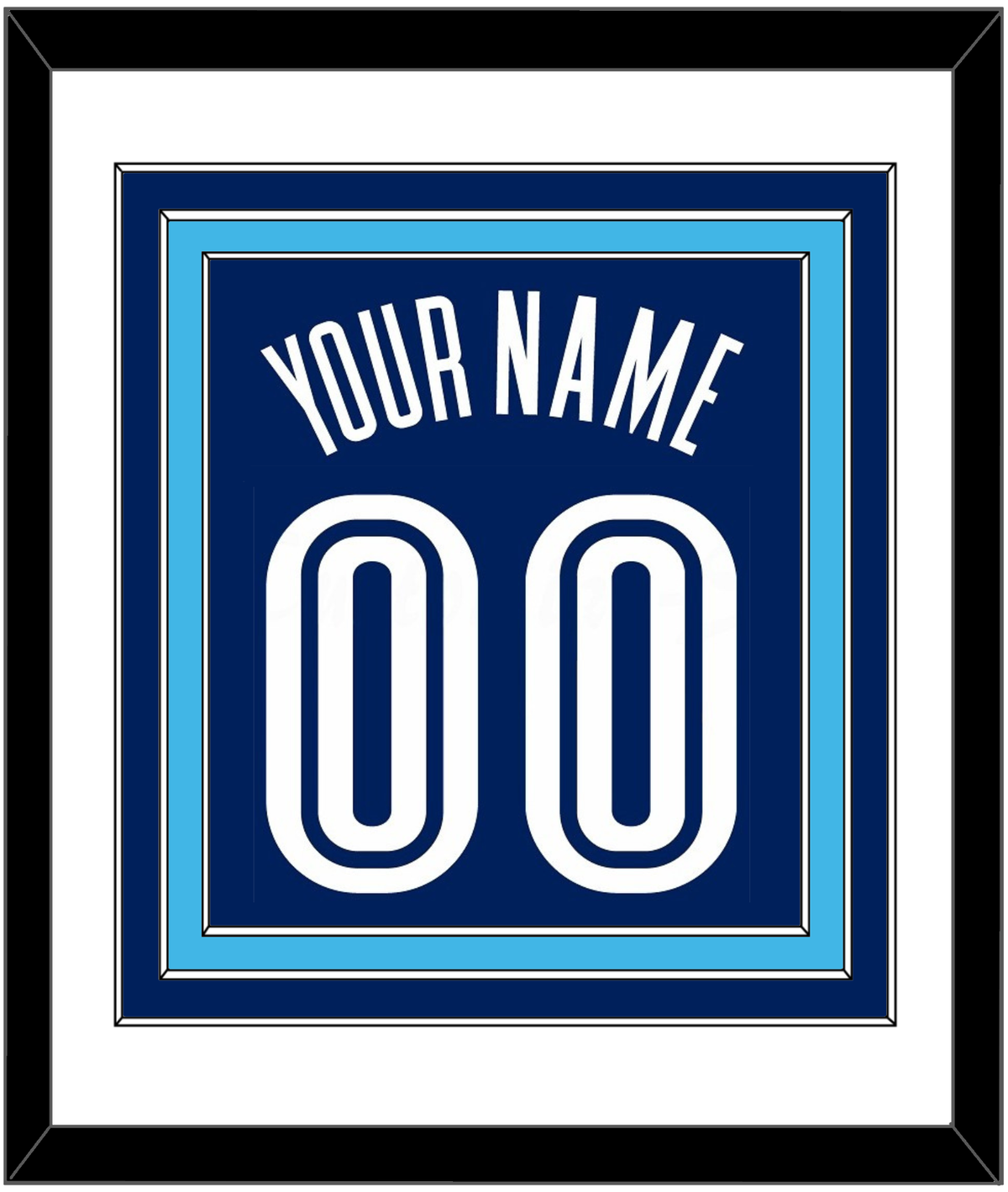 Villanova Name & Full-Size Number - Combined
