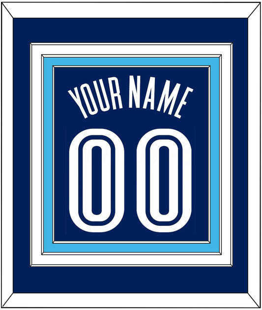 Villanova Basketball Name & Number - Road Blue (2005-2007) - Premier Tier 2