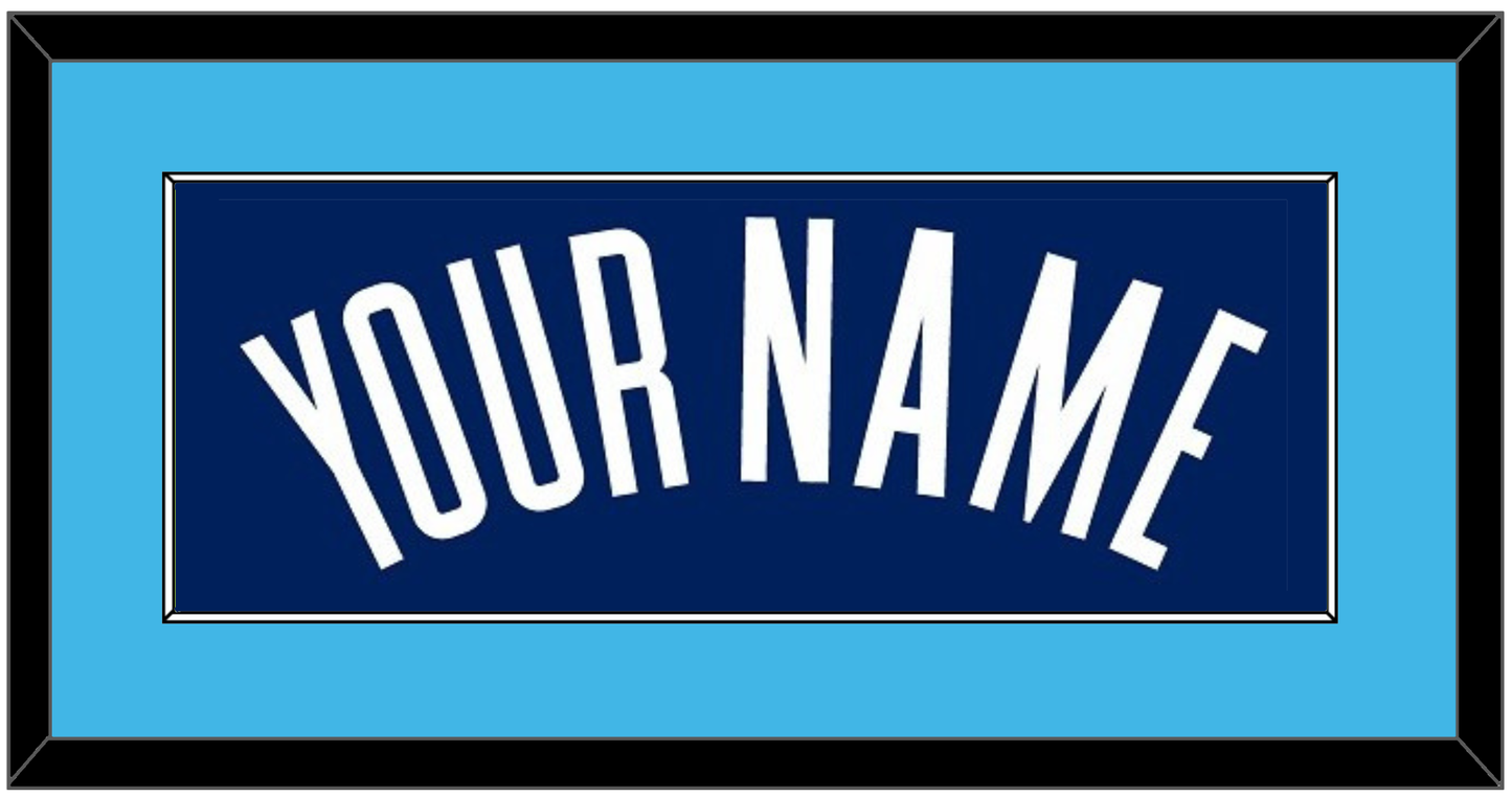 Villanova Basketball Name - Road Blue (2005-2007) - Essential Tier 2
