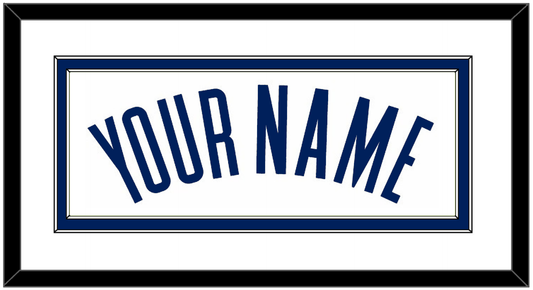 Villanova Basketball Name - Home White (2005-2007) - Signature Tier 2