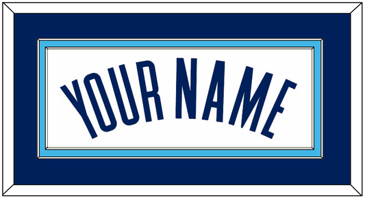 Villanova Basketball Name - Home White (2005-2007) - Signature Tier 3