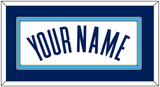 Villanova Basketball Name - Home White (2005-2007) - Double Mat 3