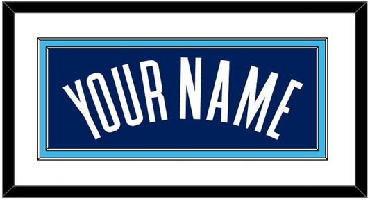 Villanova Basketball Name - Road Blue (2005-2007) - Signature Tier 1