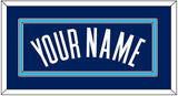 Villanova Basketball Name - Road Blue (2005-2007) - Double Mat 2