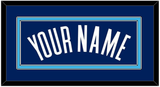 Villanova Basketball Name - Road Blue (2005-2007) - Double Mat 2