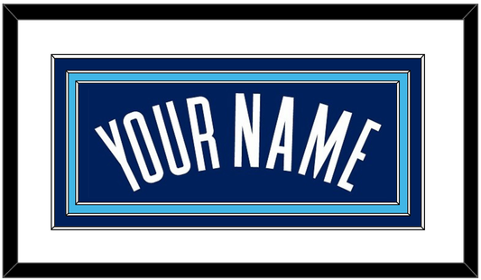Villanova Basketball Name - Road Blue (2005-2007) - Premier Tier 1