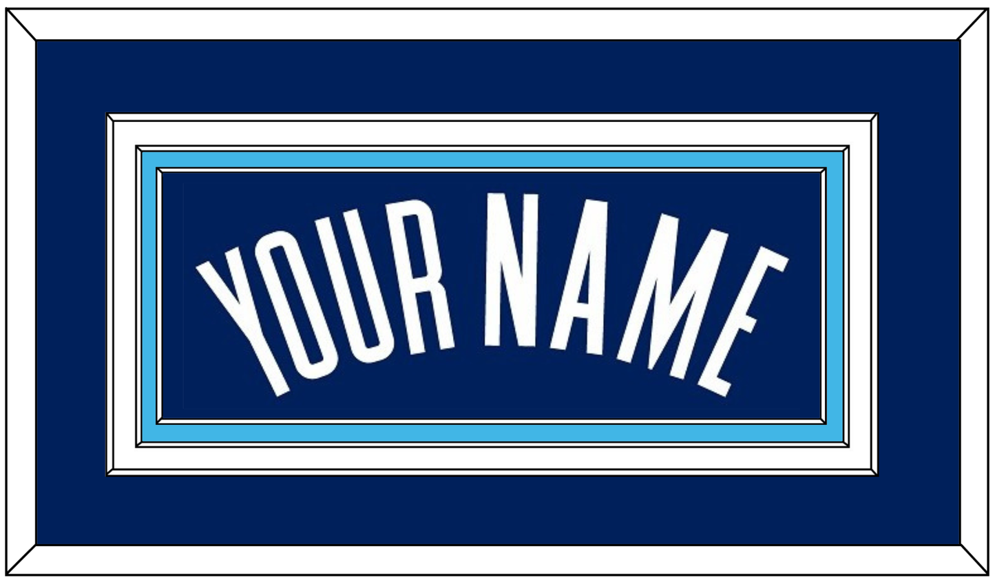 Villanova Basketball Name - Road Blue (2005-2007) - Premier Tier 2