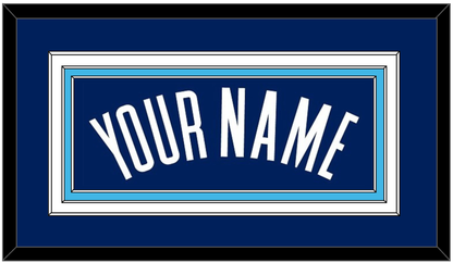 Villanova Basketball Name - Road Blue (2005-2007) - Premier Tier 2