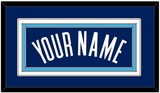 Villanova Basketball Name - Road Blue (2005-2007) - Triple Mat 2