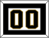 Wake Forest Basketball Number - Home White (2006-2009) - Single Mat 1