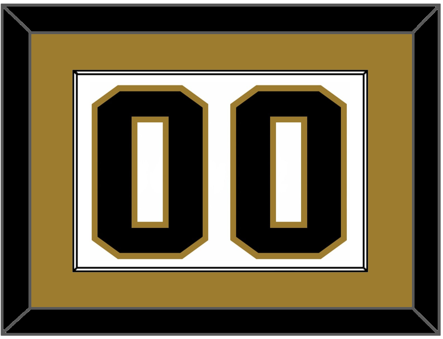 Wake Forest Basketball Number - Home White (2006-2009) - Essential Tier 2