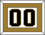 Wake Forest Basketball Number - Home White (2006-2009) - Single Mat 2