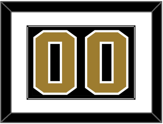 Wake Forest Basketball Number - Road Black (2006-2009) - Essential Tier 1