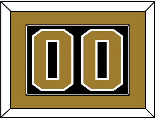 Wake Forest Basketball Number - Road Black (2006-2009) - Essential Tier 2