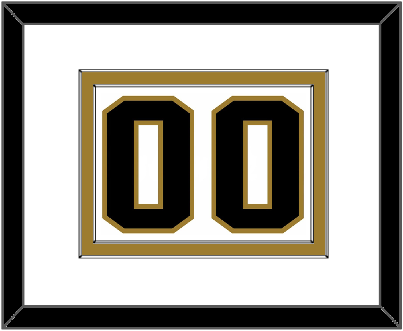 Wake Forest Basketball Number - Home White (2006-2009) - Signature Tier 1
