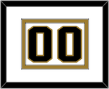 Wake Forest Basketball Number - Home White (2006-2009) - Double Mat 1