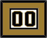 Wake Forest Basketball Number - Home White (2006-2009) - Double Mat 3