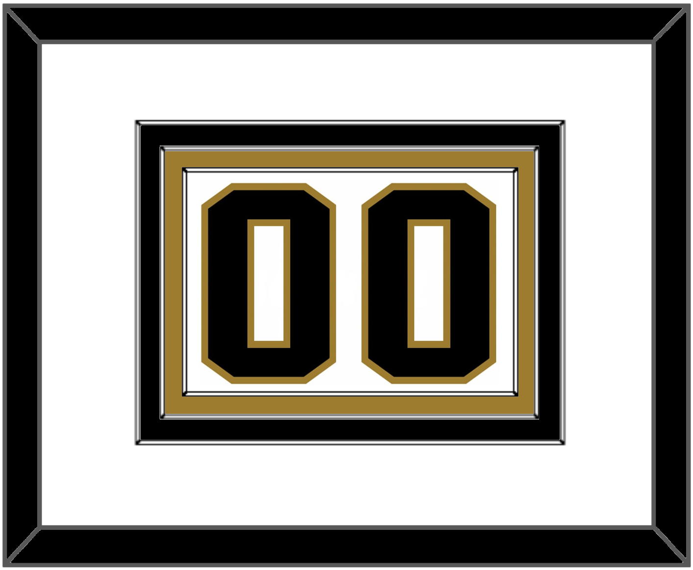 Wake Forest Basketball Number - Home White (2006-2009) - Premier Tier 1