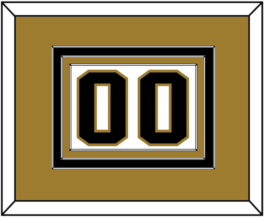 Wake Forest Basketball Number - Home White (2006-2009) - Premier Tier 3
