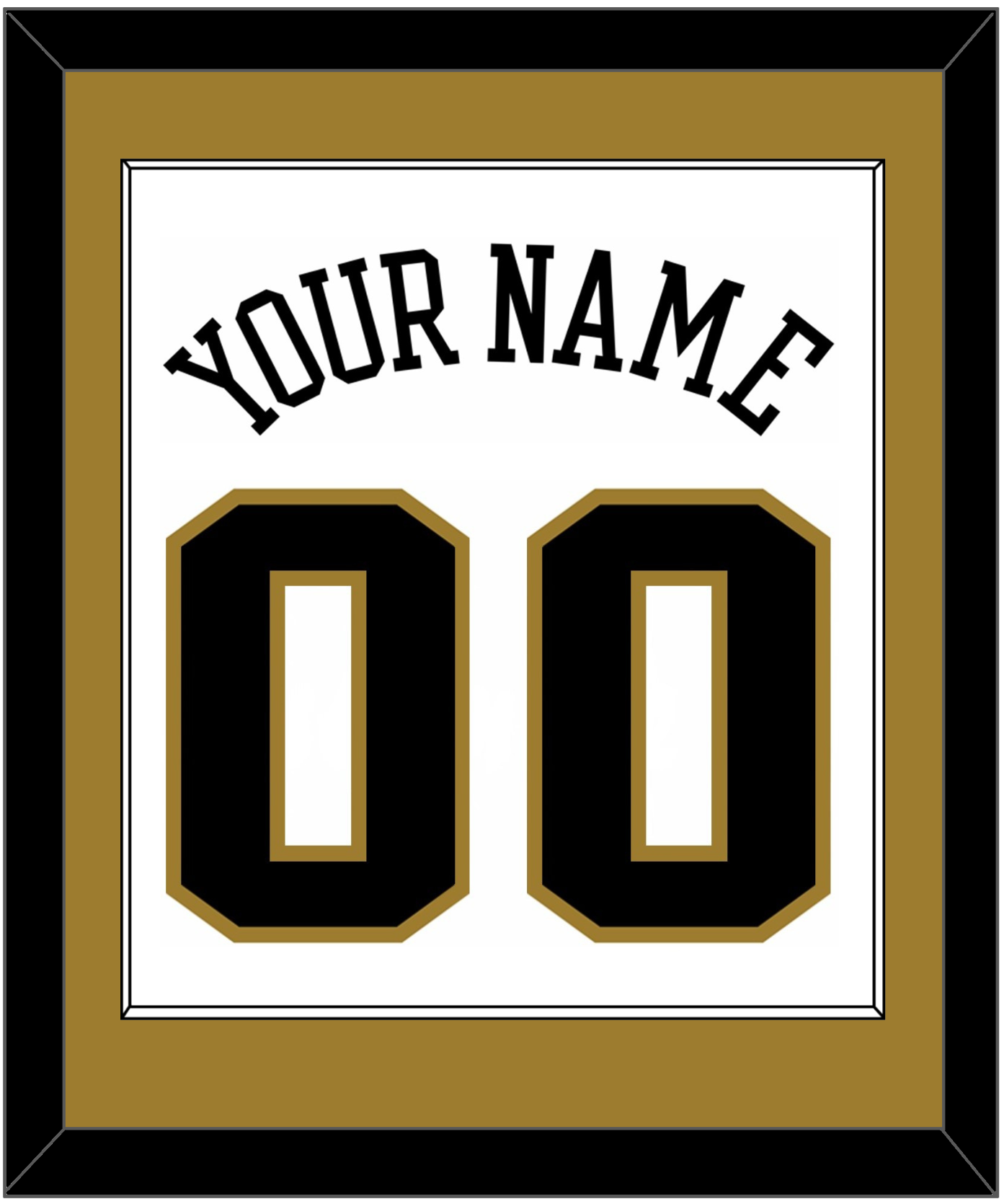 Wake Forest Basketball Name & Number - Home White (2006-2009) - Essential Tier 2
