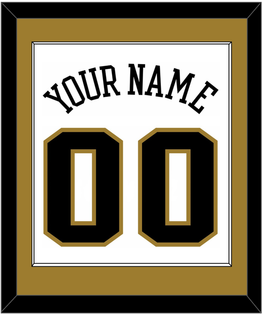 Wake Forest Basketball Name & Number - Home White (2006-2009) - Essential Tier 2