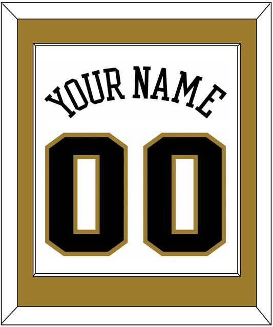 Wake Forest Basketball Name & Number - Home White (2006-2009) - Essential Tier 2