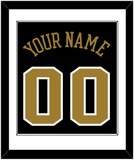 Wake Forest Basketball Name & Number - Road Black (2006-2009) - Single Mat 1