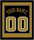 Wake Forest Basketball Name & Number - Road Black (2006-2009) - Single Mat 2