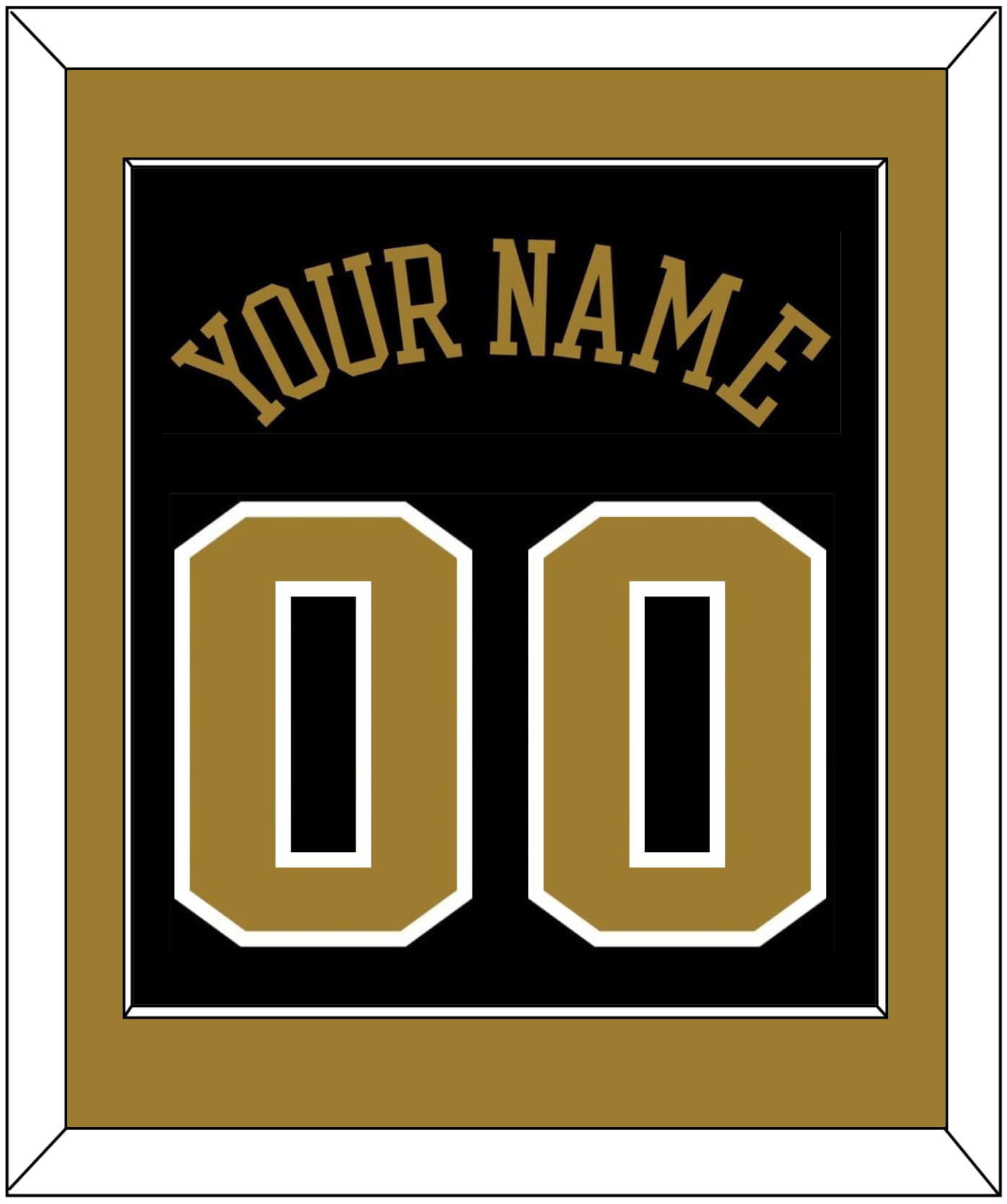 Wake Forest Basketball Name & Number - Road Black (2006-2009) - Essential Tier 2