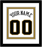 Wake Forest Basketball Name & Number - Home White (2006-2009) - Double Mat 1