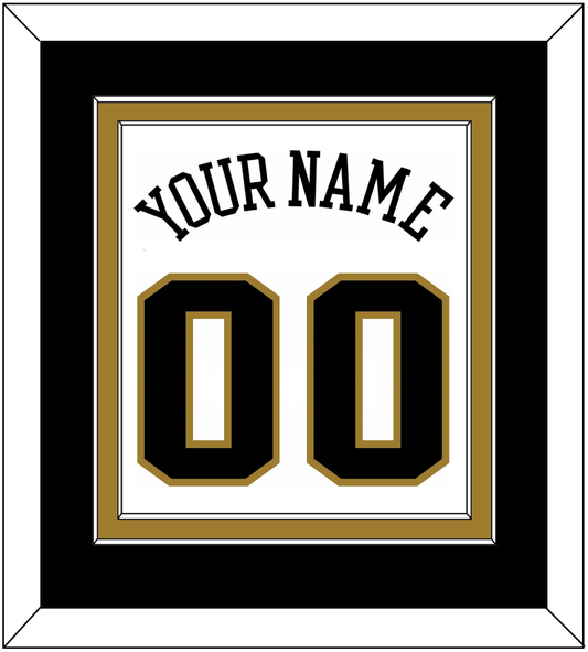 Wake Forest Basketball Name & Number - Home White (2006-2009) - Signature Tier 2