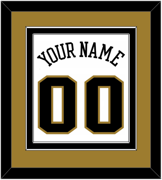 Wake Forest Basketball Name & Number - Home White (2006-2009) - Signature Tier 3