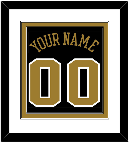 Wake Forest Basketball Name & Number - Road Black (2006-2009) - Signature Tier 1