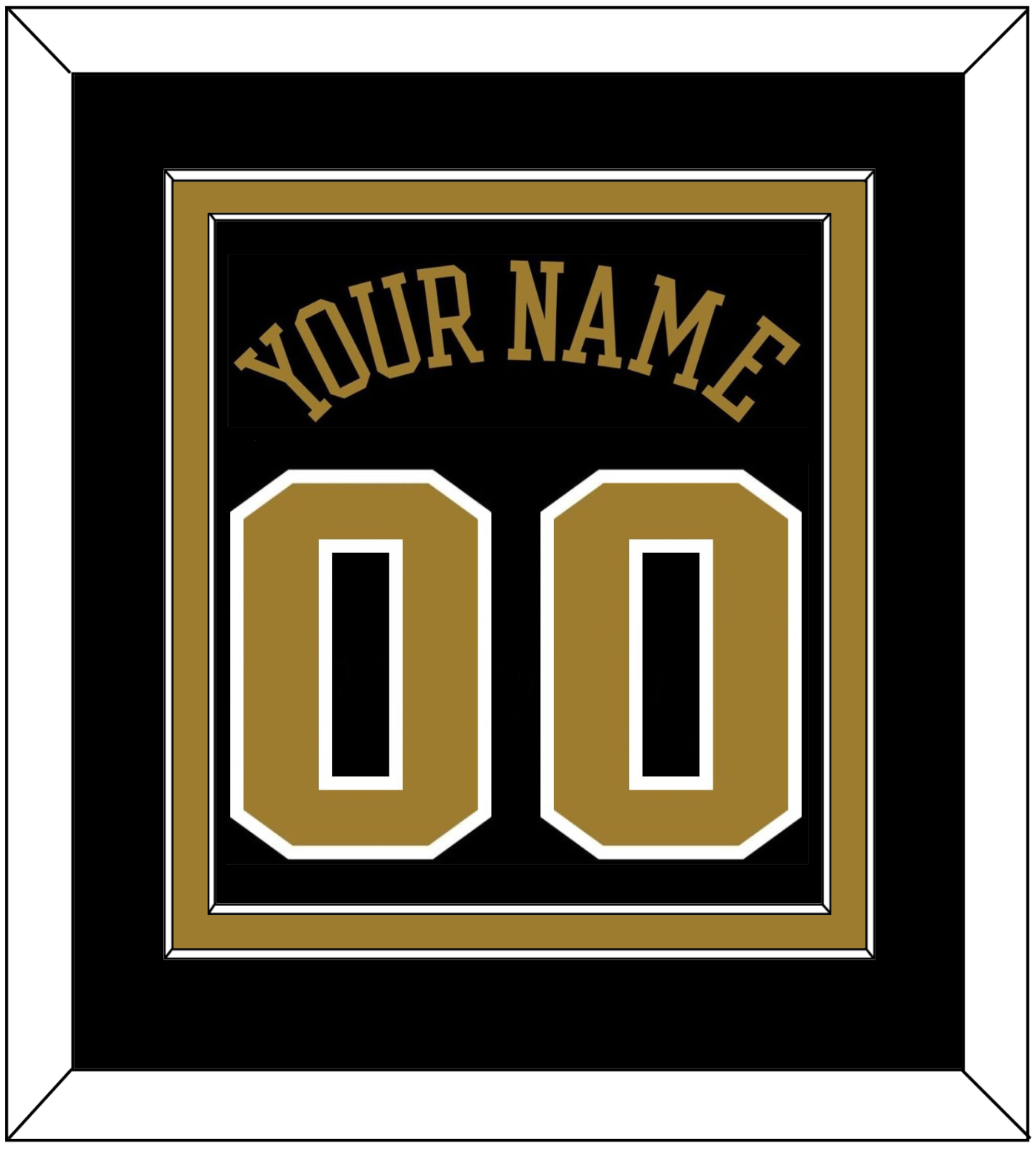 Wake Forest Basketball Name & Number - Road Black (2006-2009) - Signature Tier 2