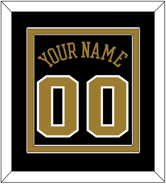 Wake Forest Basketball Name & Number - Road Black (2006-2009) - Signature Tier 2